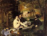 Edouard Manet Luncheon on the Grass painting
